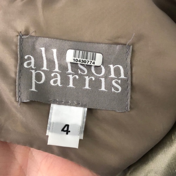 Allison Parris Green Lisa Dress - Picture 3 of 4